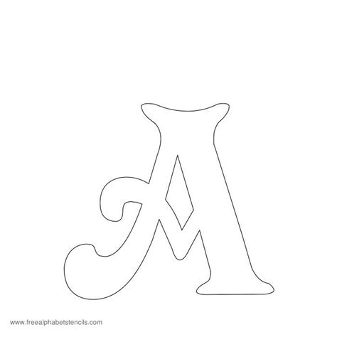 Create lettering projects with our free printable stencils. Alphabet Printable Images Gallery Category Page 1 ...
