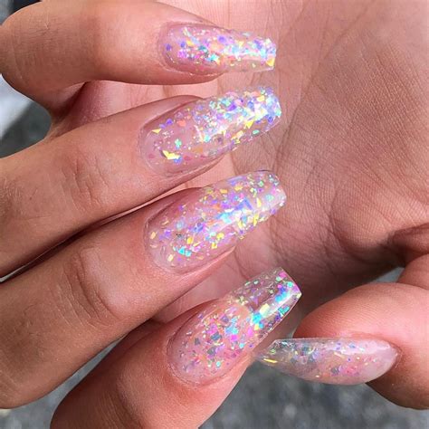 See Why Shattered Glass Nails Are The Next Big Trend