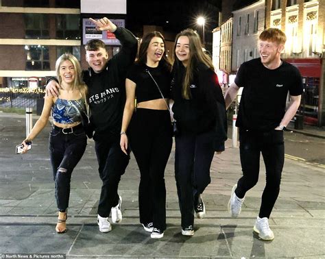 Revellers In Newcastle Enjoy Final Day Of Easter Bank Holiday Weekend As They Hit Pubs And Clubs