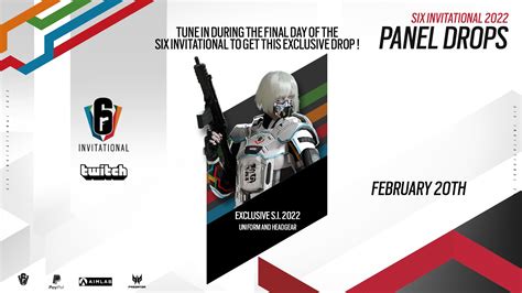 Introducing The Twitch Drops Program For The Six Invitational 2022 R6
