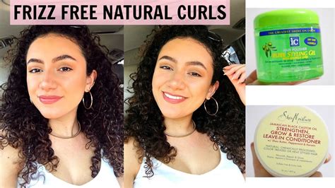 My Curly Hair Routine For Perfect Frizz Free Curls Youtube
