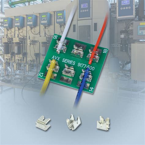 Avx Stript Naked Idc Contacts Offer Cost Effective And Flexible Ways To Terminate Wire To Board