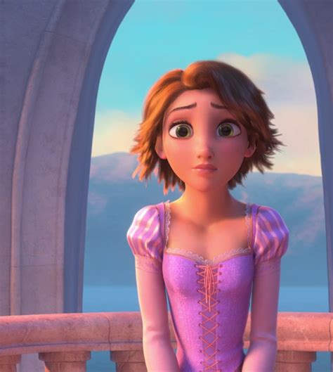 Tangled Rapunzel Short Hair Disney Princess How Should