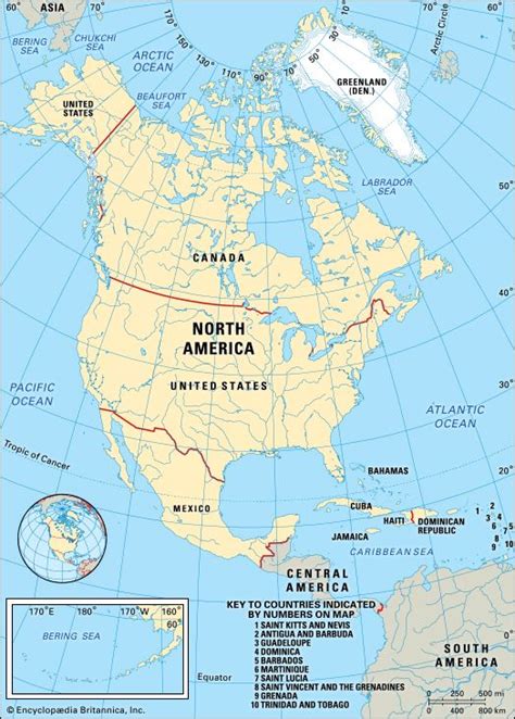 North America Map For Kids Map Of Florida