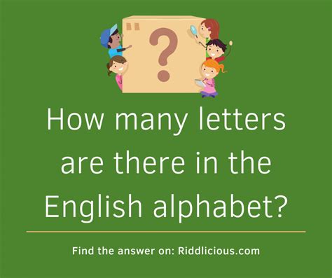 How Many Letters Are There In The English Alphabet