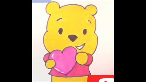 How To Draw Pooh Bear Step By Step Youtube