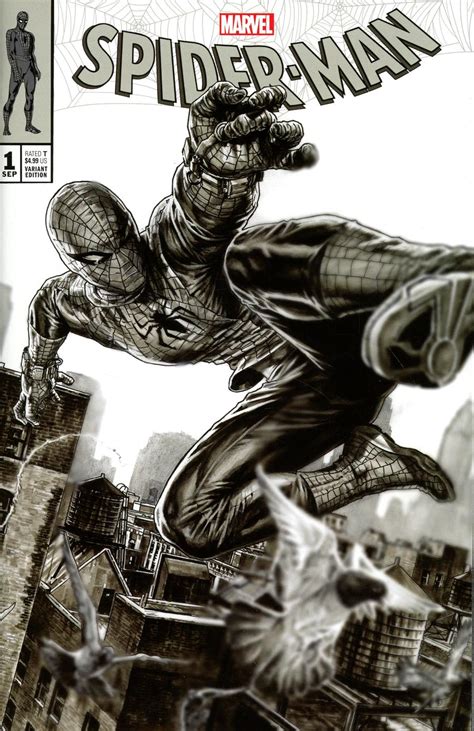Spider Man Vol 3 1 Midtown Exclusive Cover B Lee Bermejo Nycc Noir