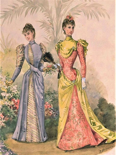 La Mode Illustree 1892 Gilded Age Fashion Victorian Era Fashion