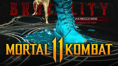 Mortal Kombat 11 New Jax Brutality Revealed Klassic Mk3 Finisher