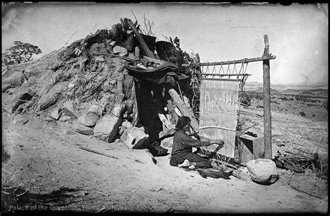 “navajo Woman Weaving” Photographer Ben Wittick Date 1880 1890 Negative Number 016038 New