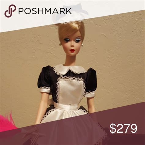 The French Maid Silkstone Barbie New Mint The French Maid Silkstone