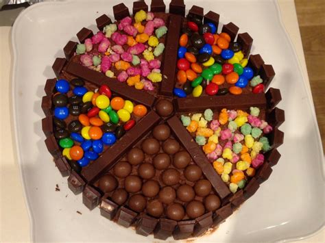 Delivery for tomorrow · overnight shipping Easy-peasy Maltesers Kit Kat birthday cake | run out of womb