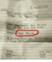 Biasanya surat seperti ini dibuat oleh suatu organisasi. Cara Membuat Surat Izin Tidak Masuk Sekolah Anak Sd