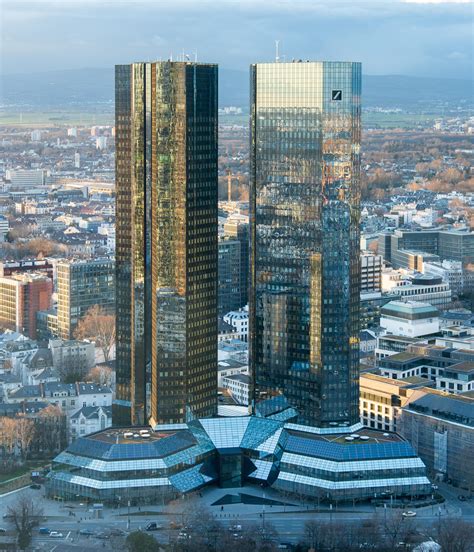 Deutsche Bank Headquarters Frankfurt Revilbuildings