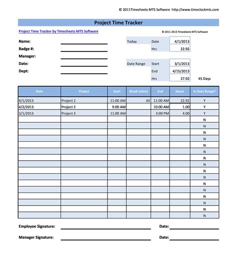 Work Hours Tracker Excel Template Tutorial Pics