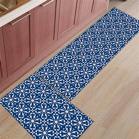 If your rug is made of cotton or synthetic set the machine for a large load on the delicate cycle, even if you're only washing the rug and a couple of towels. 2 Pcs Kitchen Mats Runner Rug Set Anti Fatigue Standing ...