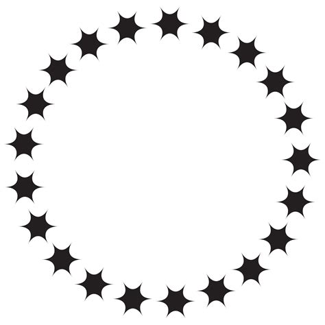 Blue Circle With White Star Logo Logodix
