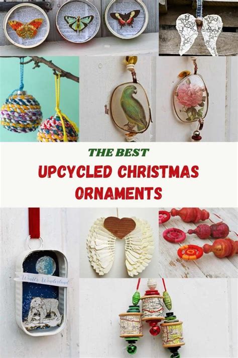 The Best Upcycled Christmas Ornaments You Will Want To Make Pillar