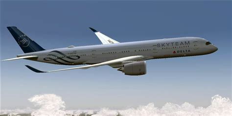 Delta Airlines Skyteam Airbus A350 900 For Fsx