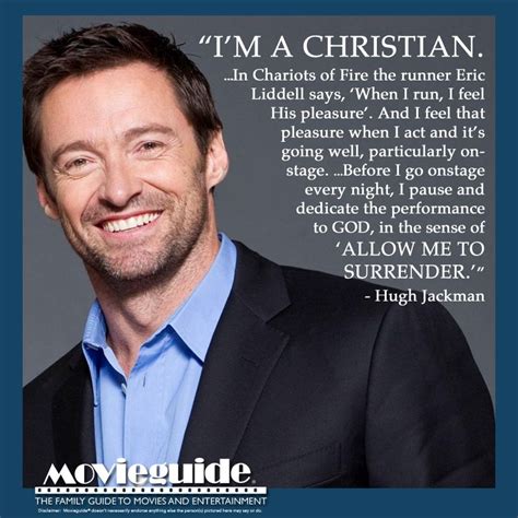 Love Hearing From Hughjackman About His Faith Wolverine Xmen Pan