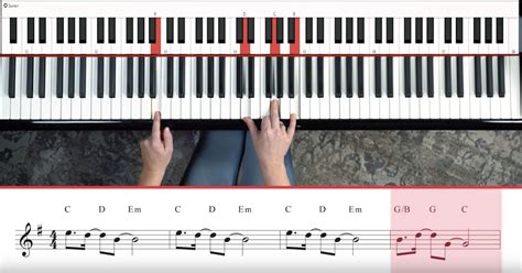Em Chord Piano Piano Chords For Beginners School Of Rock D Is A