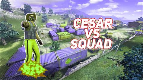 Cesar Gaming Vs Squad Ros Montage Youtube