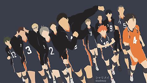 Minimalist Anime Haikyuu Wallpaper Anime Wallpaper Hd