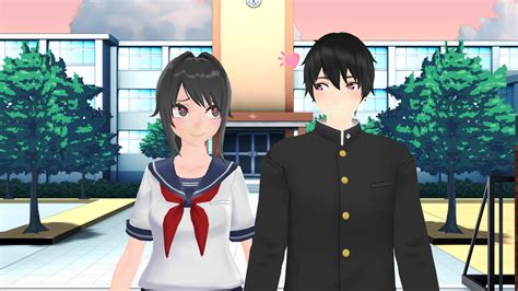 Mmd Yandere Simulator Ayano X Taro By Clarelabellerose On Deviantart