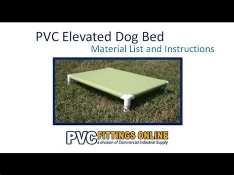 Out of these cookies, the cookies that are categorized as necessary are stored on your browser as. PVC Elevated Dog Bed - DIY Guide - YouTube