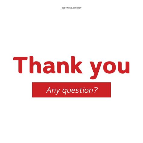 Thank You Any Question Images Download Free Images Srkh