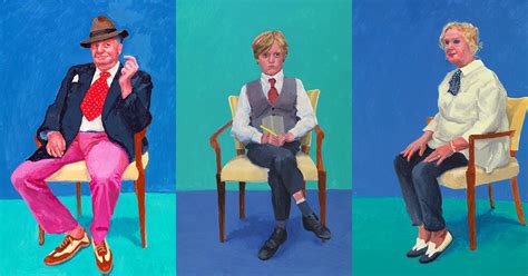 David Hockney 82 Retratos Y Un Bodegón 3 Minutos De Arte