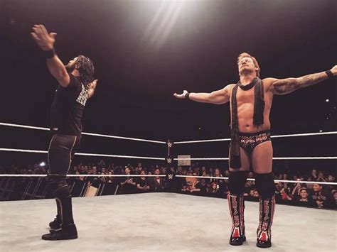 Seth Rollins And Chris Jericho