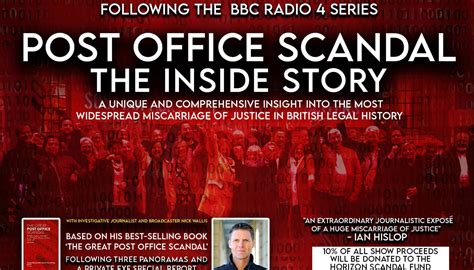 Post Office Scandal The Inside Story Visit Norwich