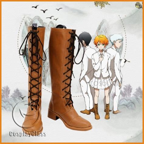 The Promised Neverland Emma Cosplay Boots Cosplayclass