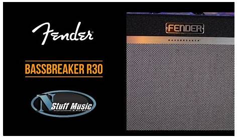 Fender Bassbreaker 30R - In-Depth Demo - YouTube