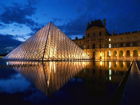 World Visits Louvre Museum Central Landmark Of France And Paris