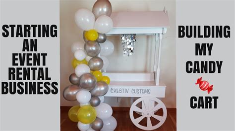 We are a premier supplier of yard cards and lawn decor solutions to businesses across north america. Building my candy cart | starting an event rental business - YouTube