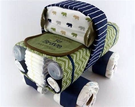 Maybe you would like to learn more about one of these? Truck Diaper Cake - Baby Boy Diaper Cake - Unique Diaper ...