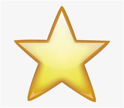 Star Emoji Copy And Paste Star Emoji Transparent 600x600 Png Download