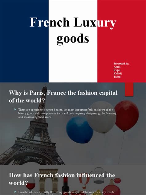 French Luxury Goods Pdf Fashion Fashion Design