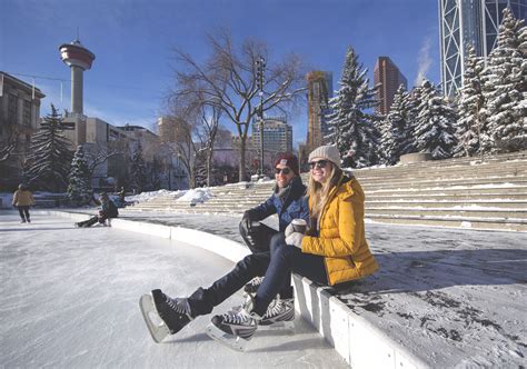 Outdoor Winter Activities Tourism Calgary