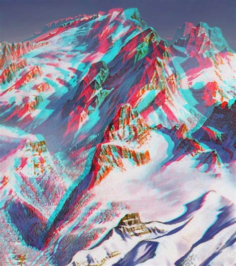 Mountain Anaglyph 3d Pictures 3d Photography 3d Photo