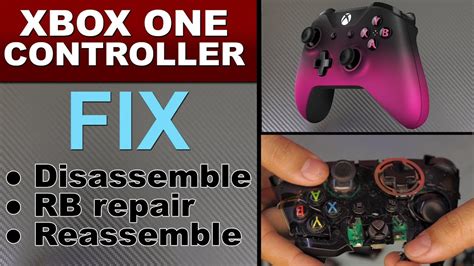 Fix Xbox 360 Xbox One Controller Lb Rb Bumper Button Repair Youtube
