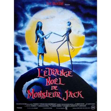 Affiche de cinéma Française de L ETRANGE NOEL DE MONSIEUR JACK