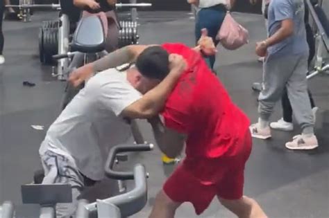 Wild Brawl Breaks Out In Gym As Fitness Freaks Go Fist To Fist