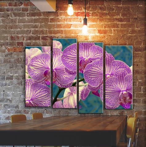 Orchid Wall Art Decor Picture Painting Print Flowers Art Ebay