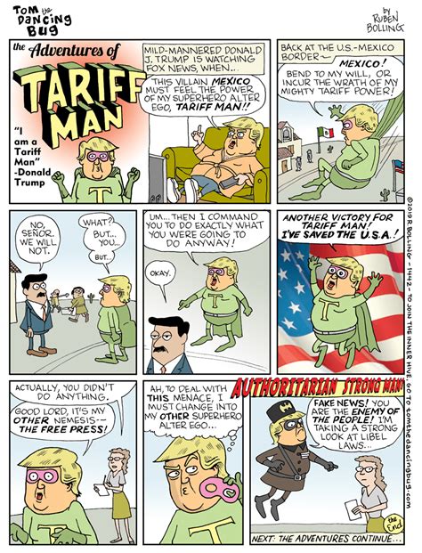 Progressive Charlestown The Adventures Of Tariff Man