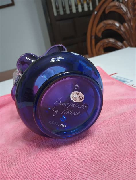 Fenton Royal Purple Historical Collection 1998 Basket Limited Edition 2102 2950 Ebay