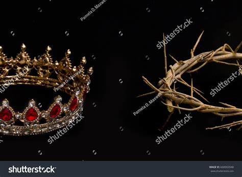 Jesus Majesty His Kingship Humbleness His Stock Photo 668902048