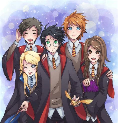 Pin By ~cam~ On Harry Potter Anime Harry Potter Anime Harry Potter Drawings Harry Potter Artwork